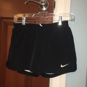 Nike black athletic shorts